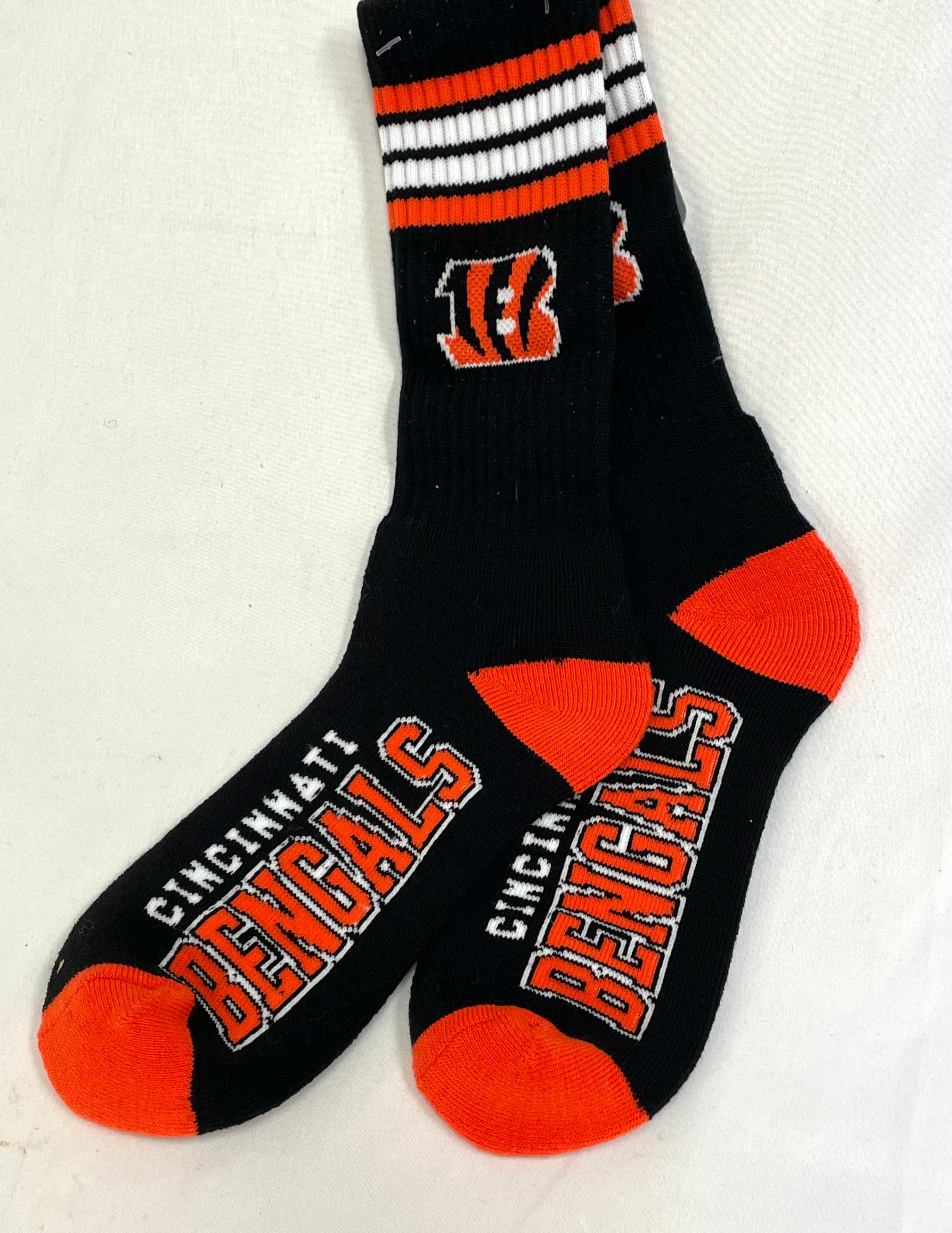 Cincinnati Bengals Crush Socks - Large