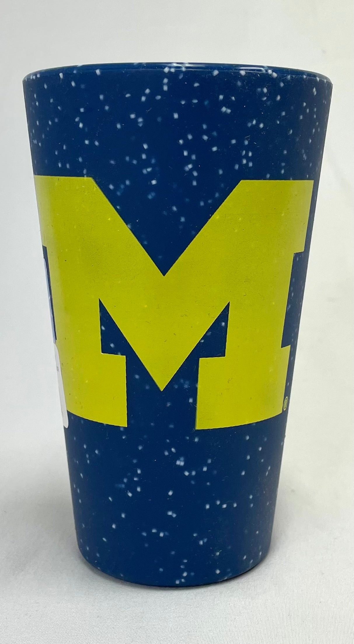 University of Michigan Speckle Blue 16oz Silicone Cup