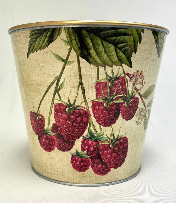 Cesta pequeña de lata de regalo de bayas