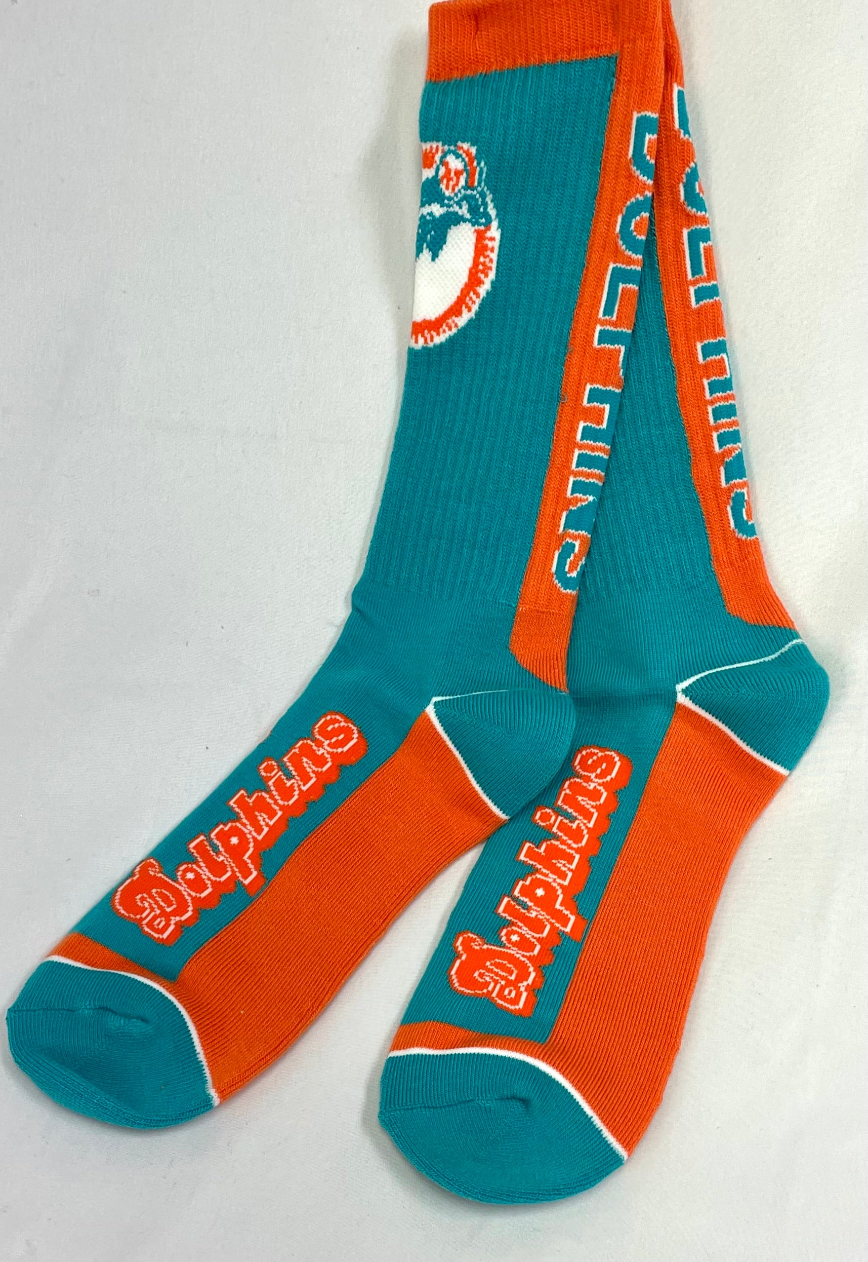 Miami Dolphins MVP Retro Socks - Large