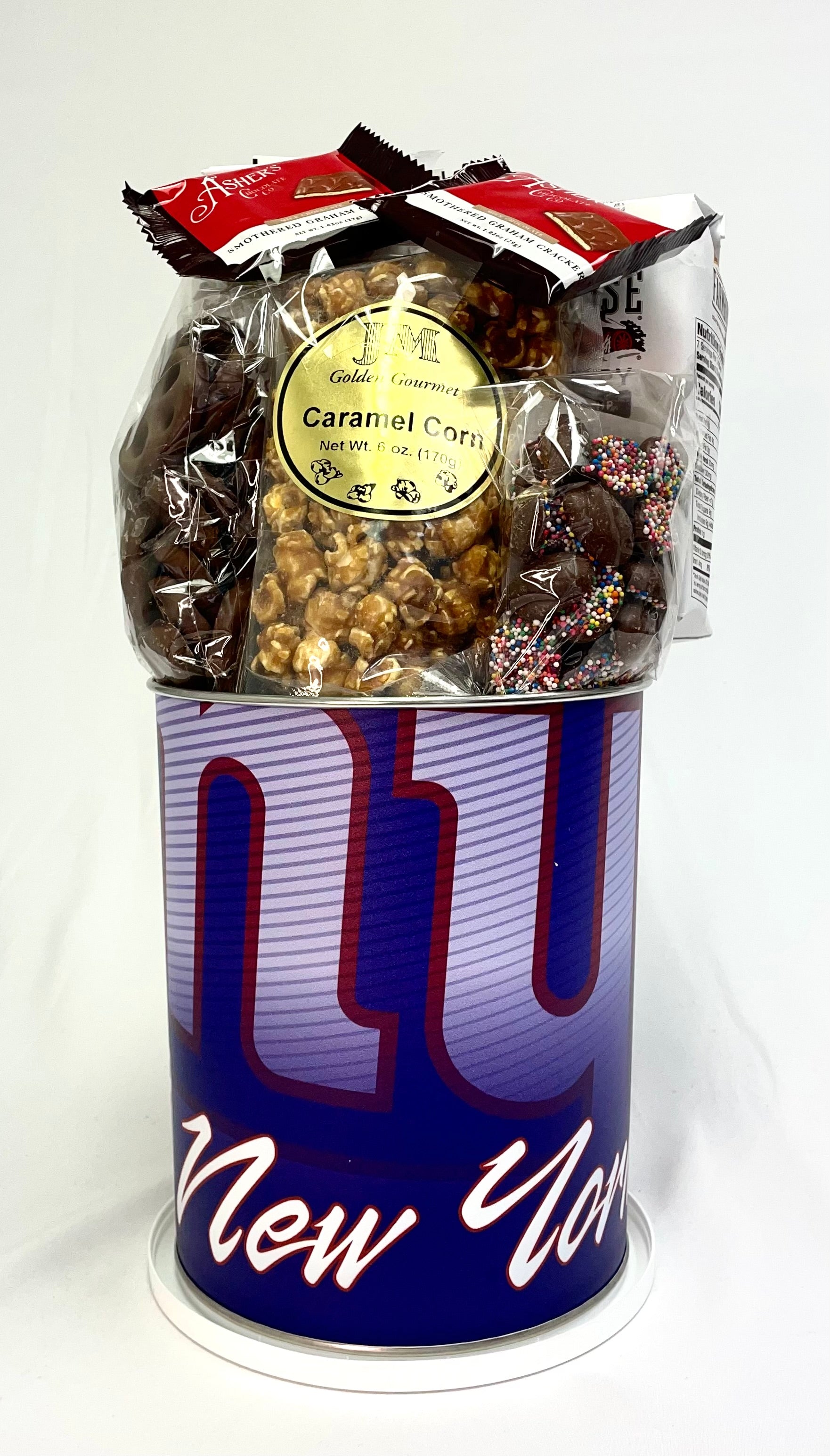 New York Giants Gift Tin Basket