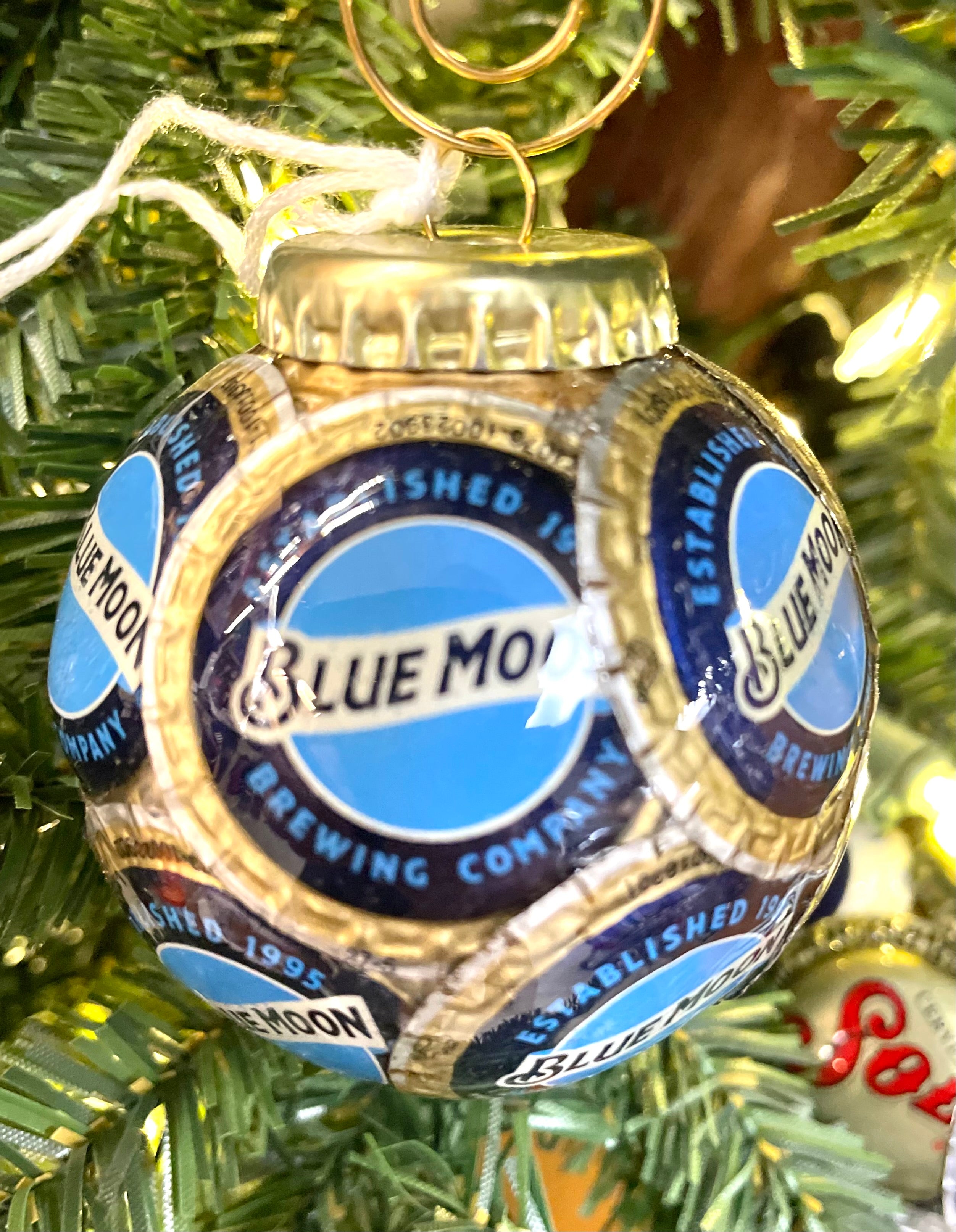 Blue Moon Cap Ornament