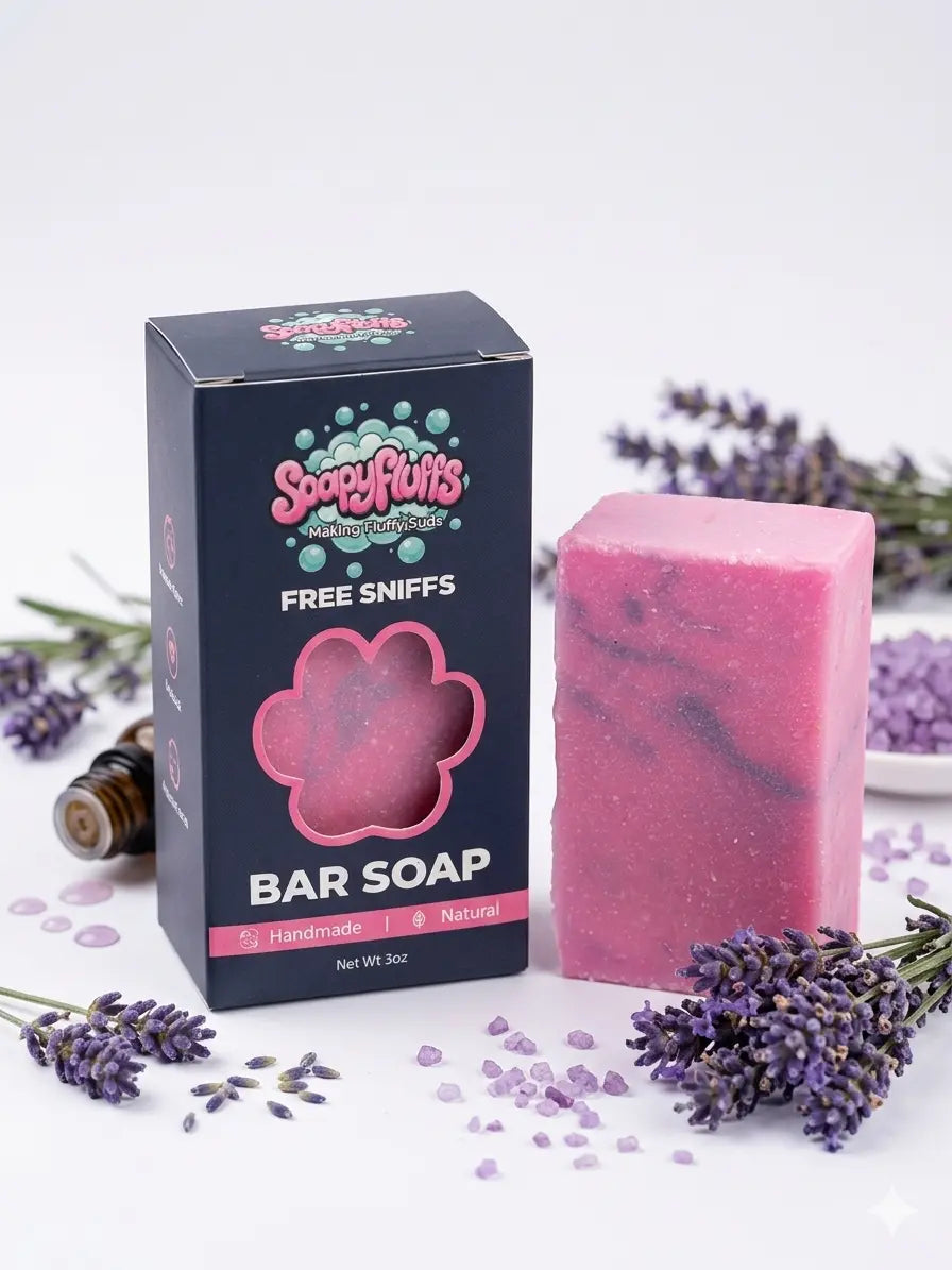 Lavender Lux Tallow Soap - Calming Lavender & Grass-Fed Tallow Bar