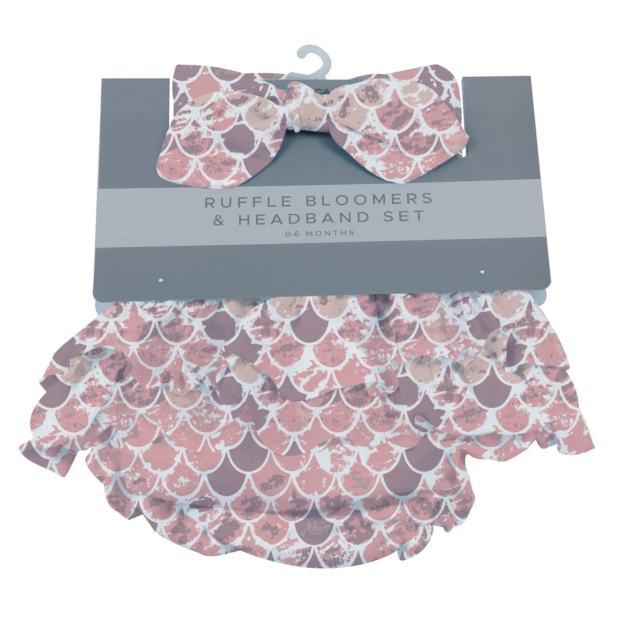 Scales Ruffle Bamboo Bloomer Headband Set Newcastle Classics