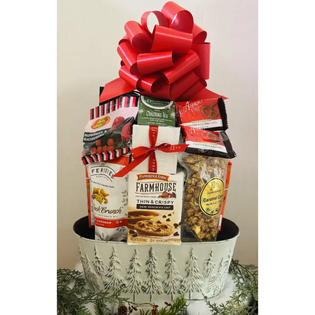 Premium Winter Forest Gift Basket