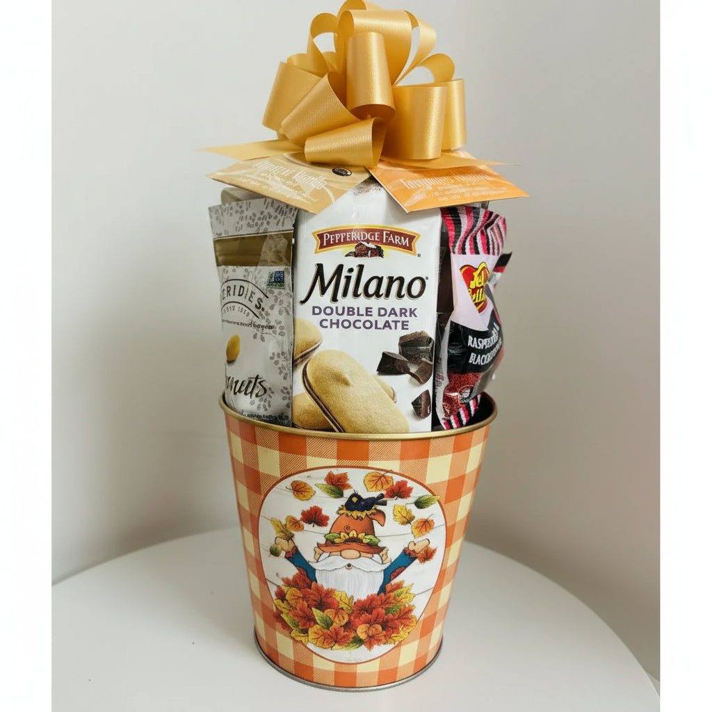 Cestas de regalo de gnomos de otoño