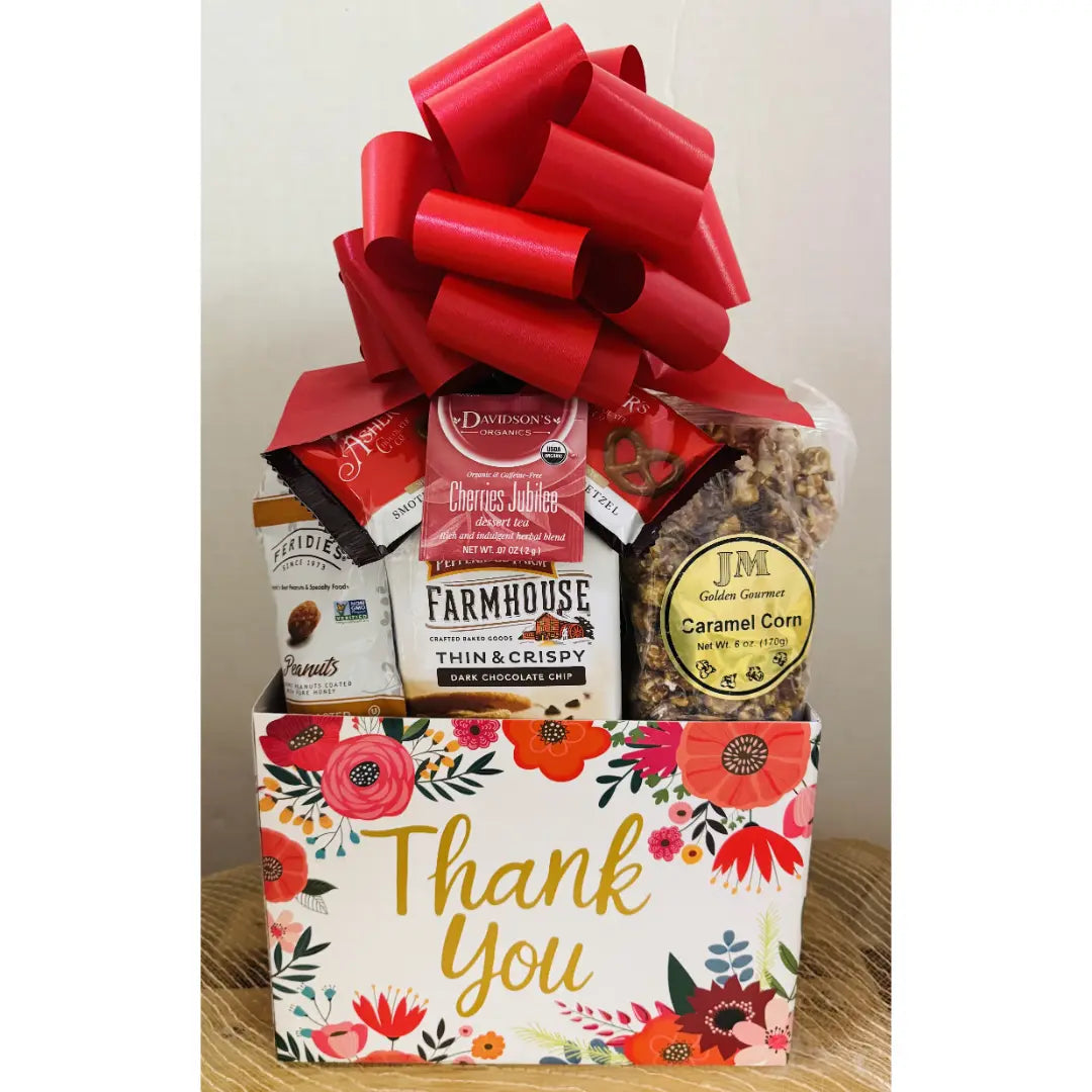 Caja de regalo de agradecimiento grande de Jenny