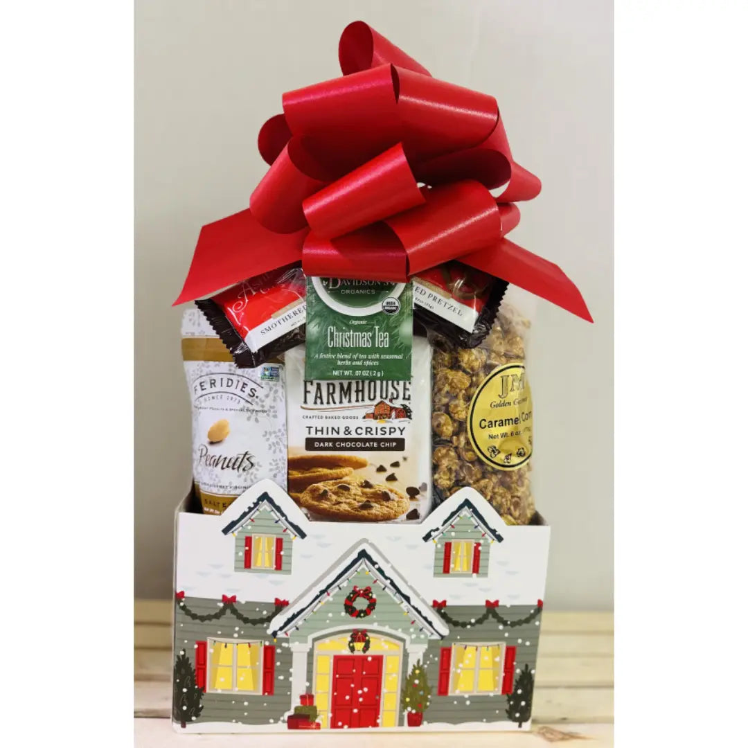Large Home For The Holidays Gift Box