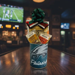 Philadelphia Eagles Gift Basket Tin - Officially Licensed NFL