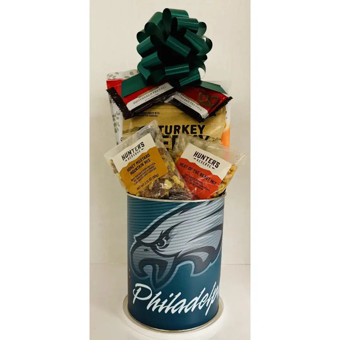 Philadelphia Eagles Gift Basket Tin - Officially Licensed NFL from WinCraft