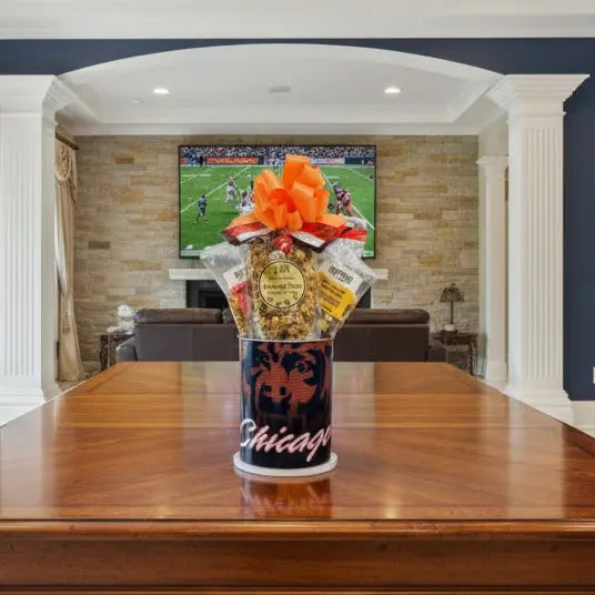 Chicago Bears Gift Tin Basket - Officially Licensed NFL Collectible Gift Tin WinCraft