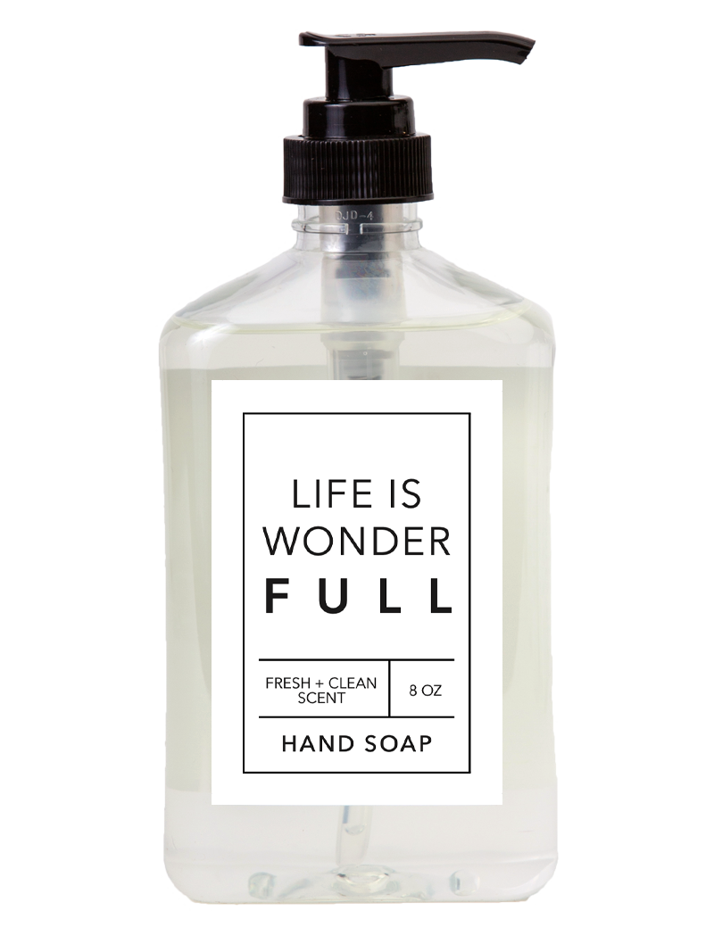 8 oz Wonder Full Hand Soap