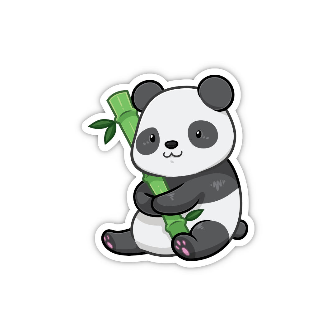 Panda Sticker | Cute Vinyl Stickers