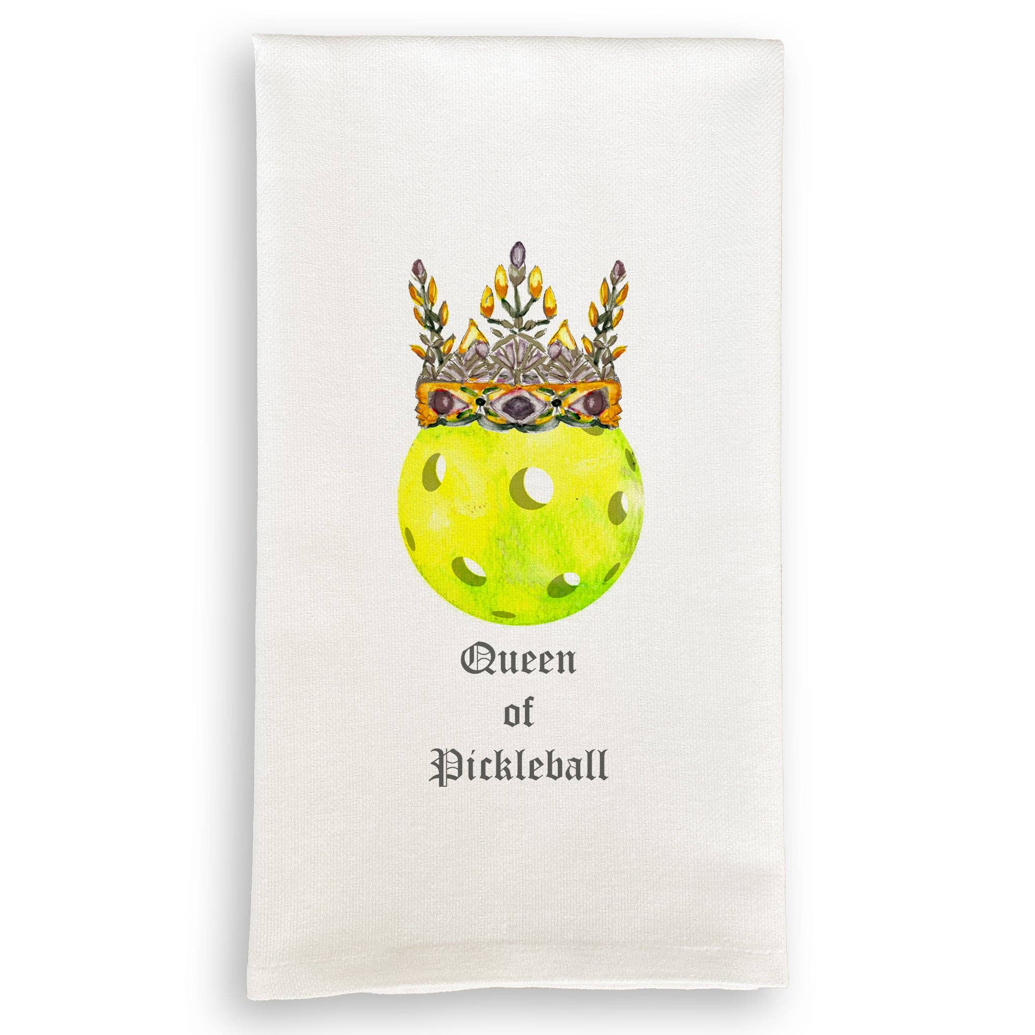 Queen of Pickleball Kitchen Towel