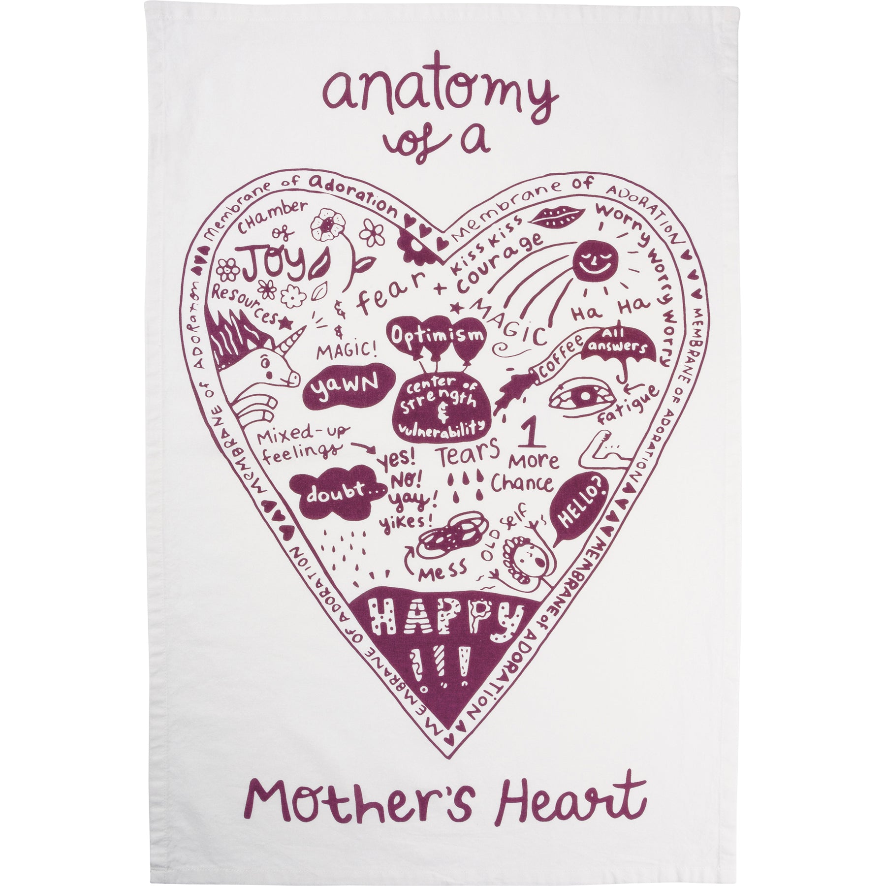 Mother's Heart Kitchen Towel
