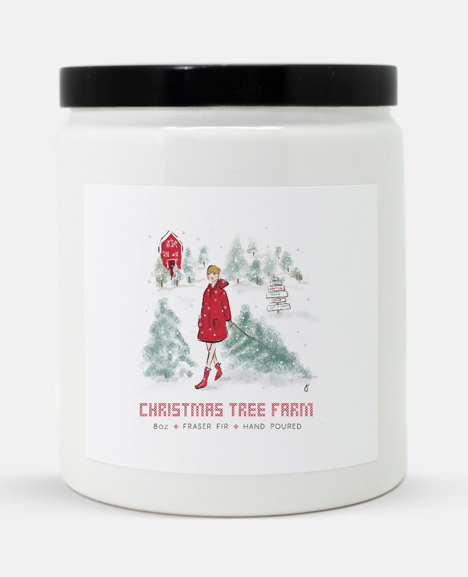 Taylor Swift Christmas Tree Farm Candle