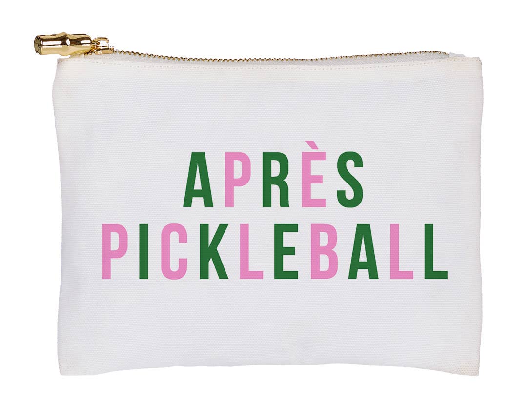 Toss Designs - Après Pickleball: Regular Cosmetic Bag