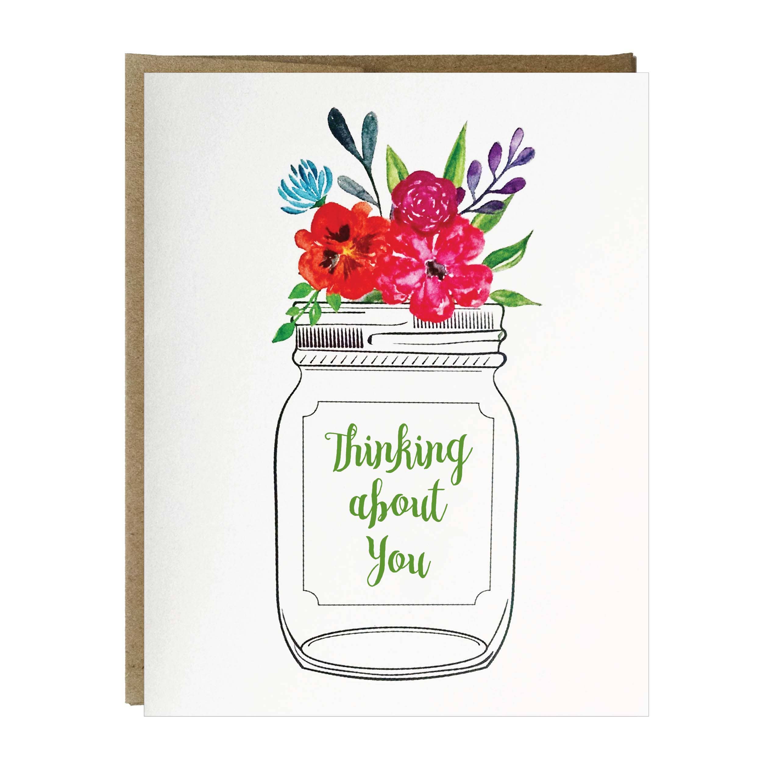 Thinking About You Bouquet in Jar