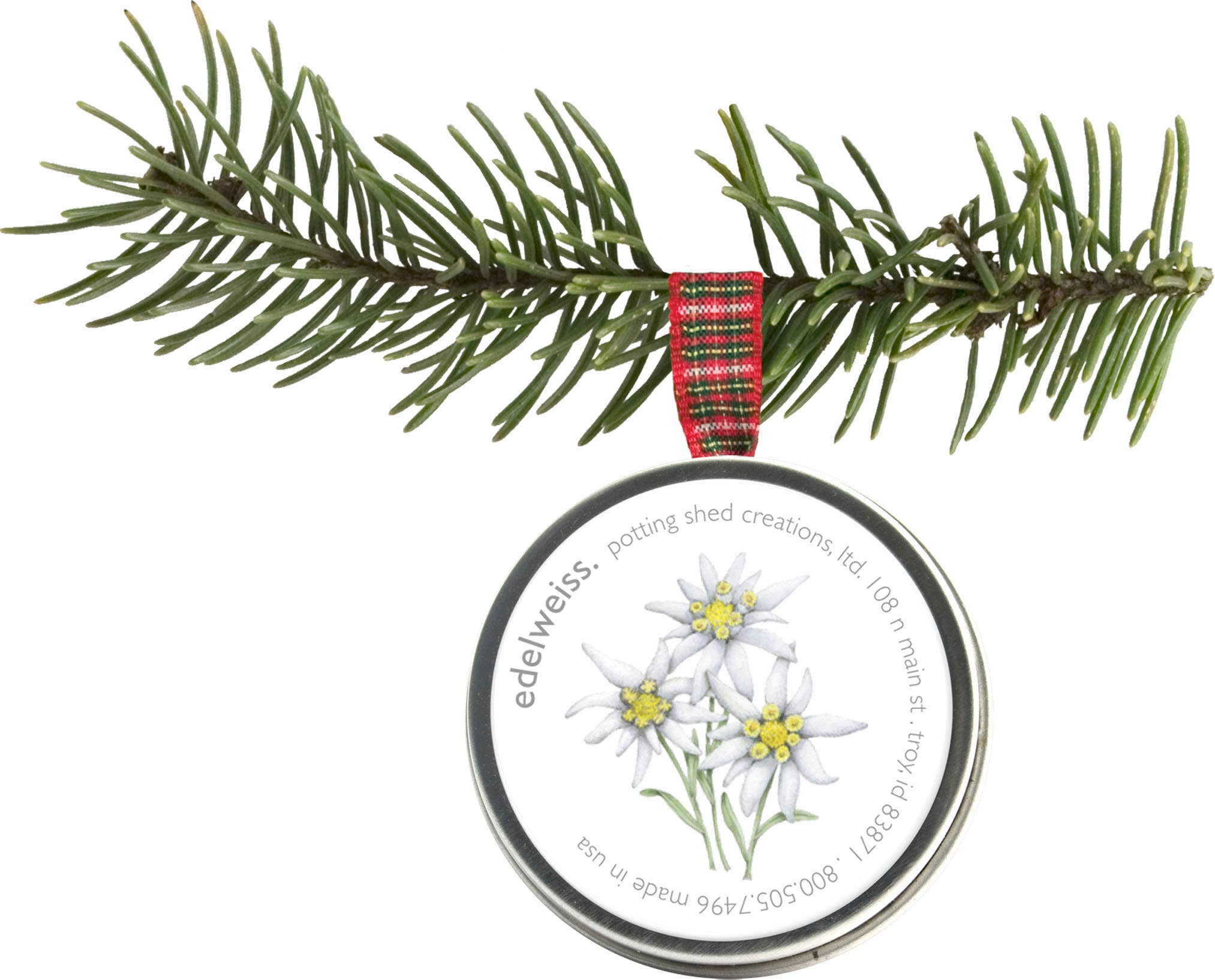 Edelweiss Garden Sprinkles Holiday Ornament - Clearance