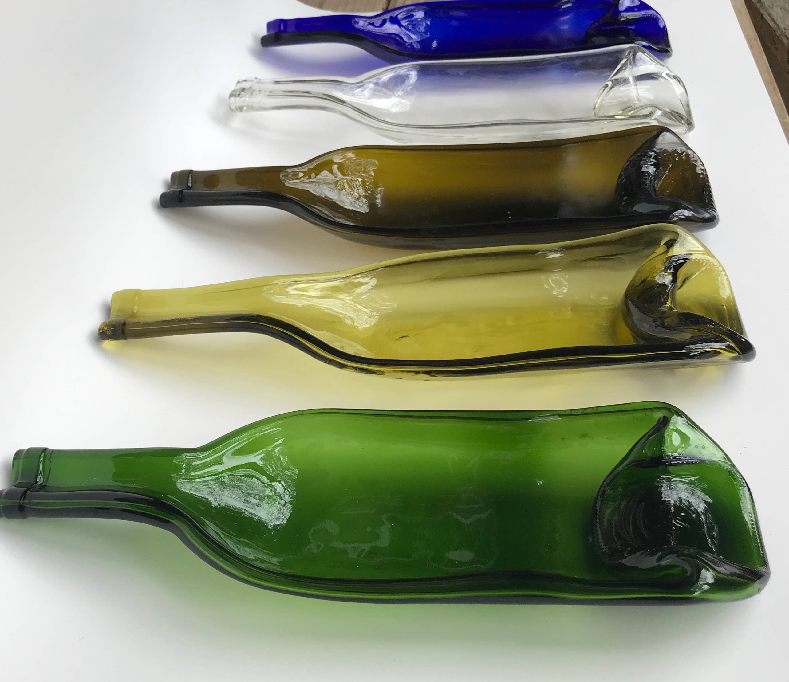 Recycled Wine Bottle Server/Spoon Rest