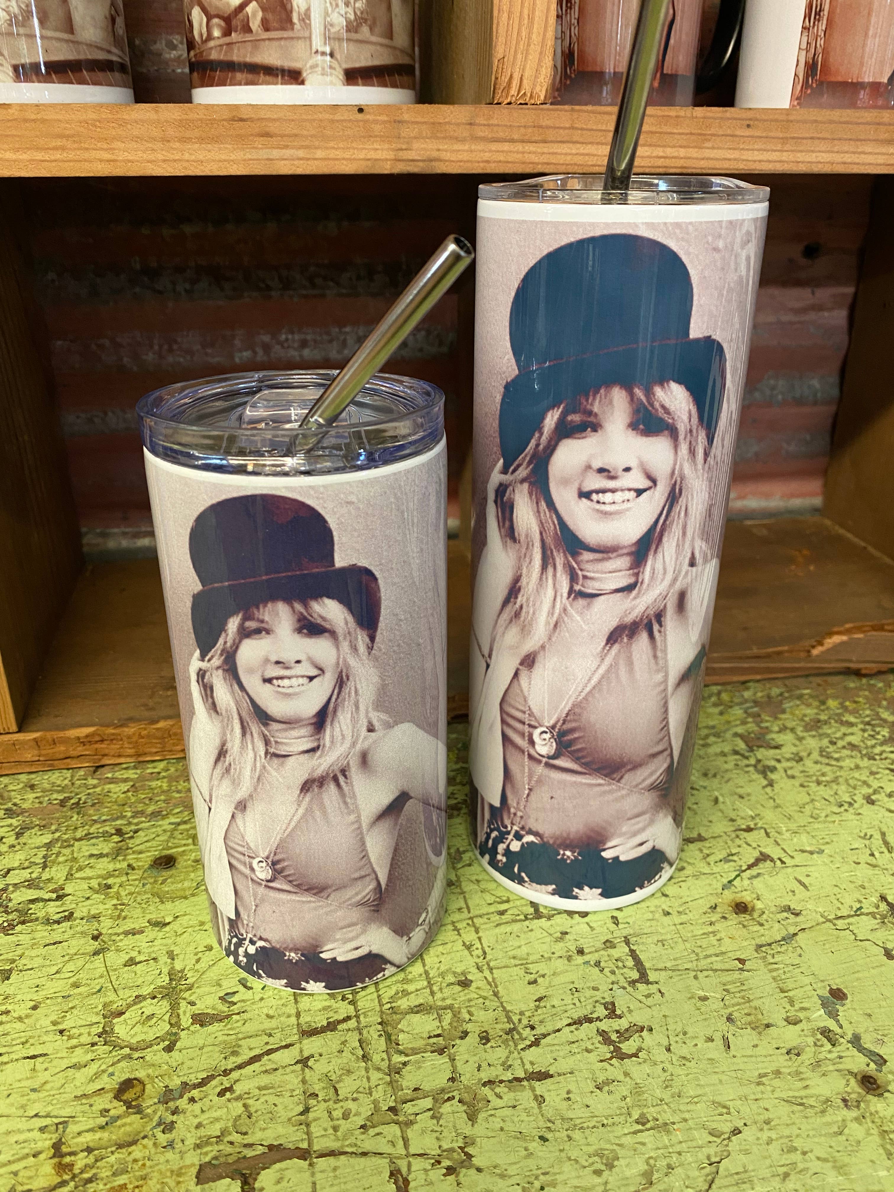 Stevie Nicks Tumbler & Coozie: 16oz