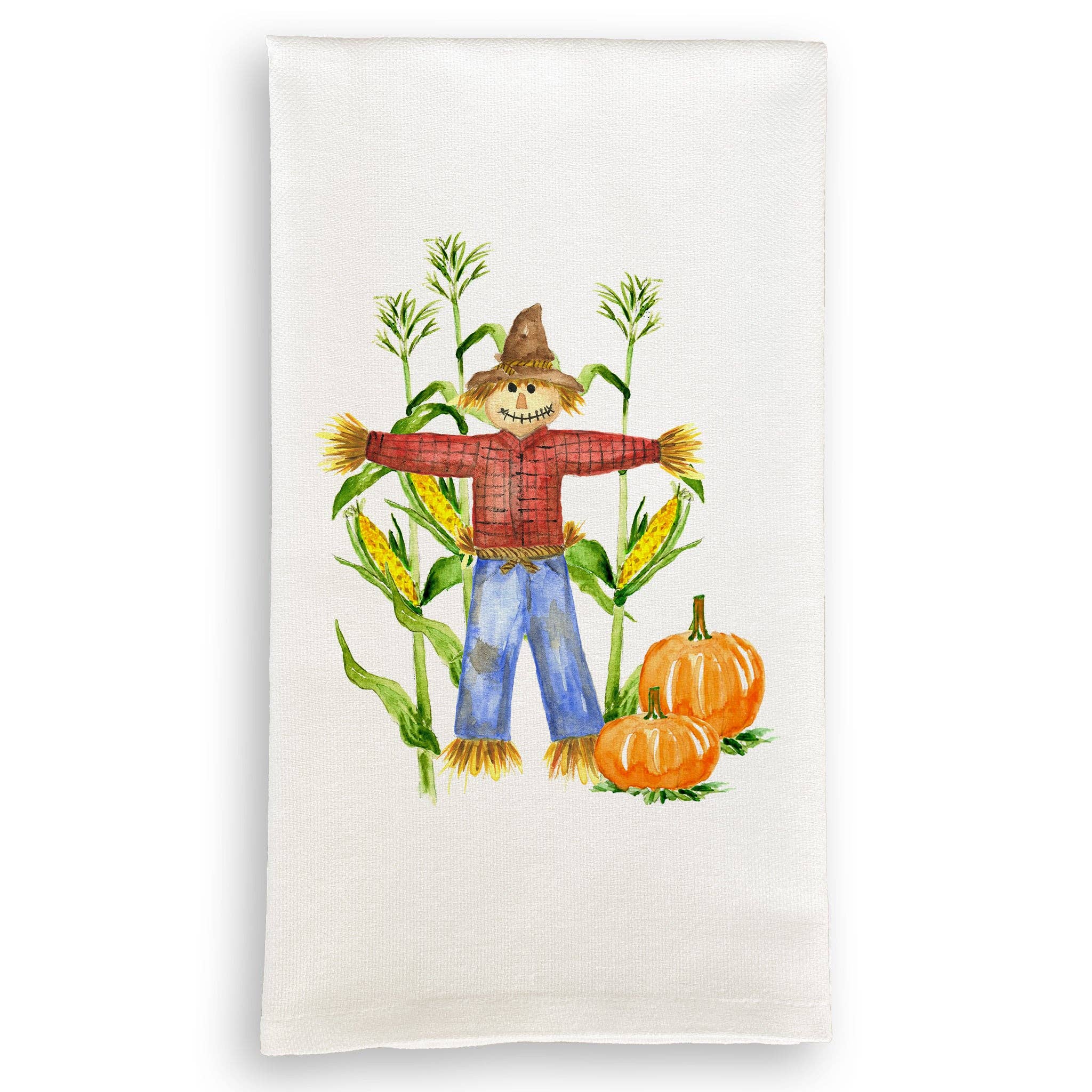 Scarecrow kitchen towel