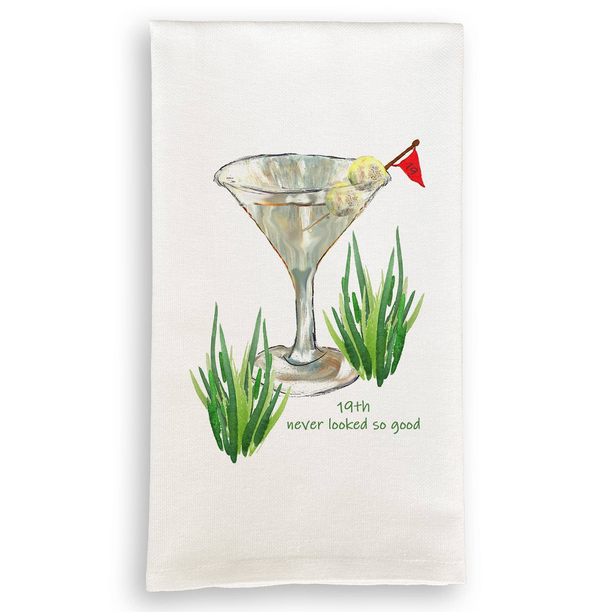 19th Hole Kitchen Towel