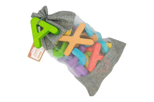 26 Alphabet Letters in Large Reusable Bag - Toddler Toy