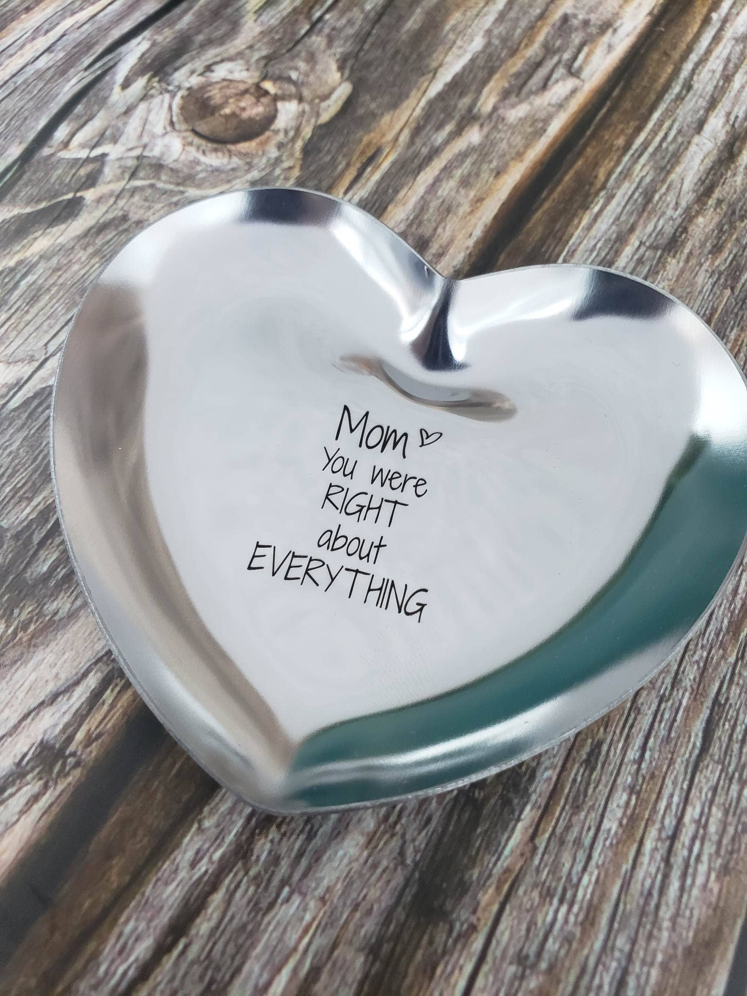 Mom You Were Right About Everything Tray - Rose Gold- Mother's Day Gift