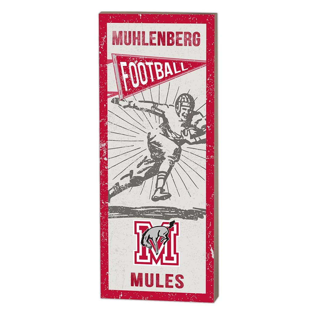 Muhlenberg College Mules Football sign