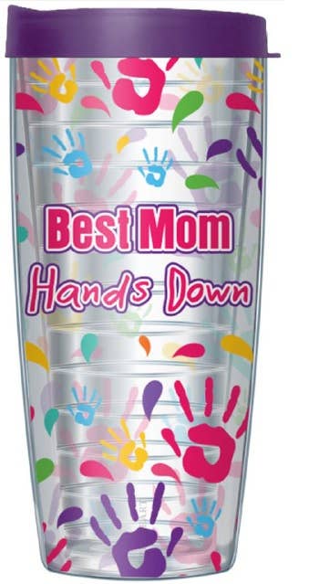 Best Mom Hands Down Tumbler