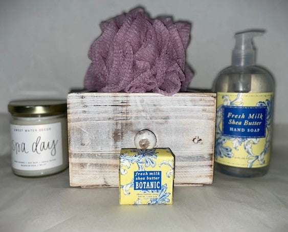 Bath & Body Drawer with Candle
