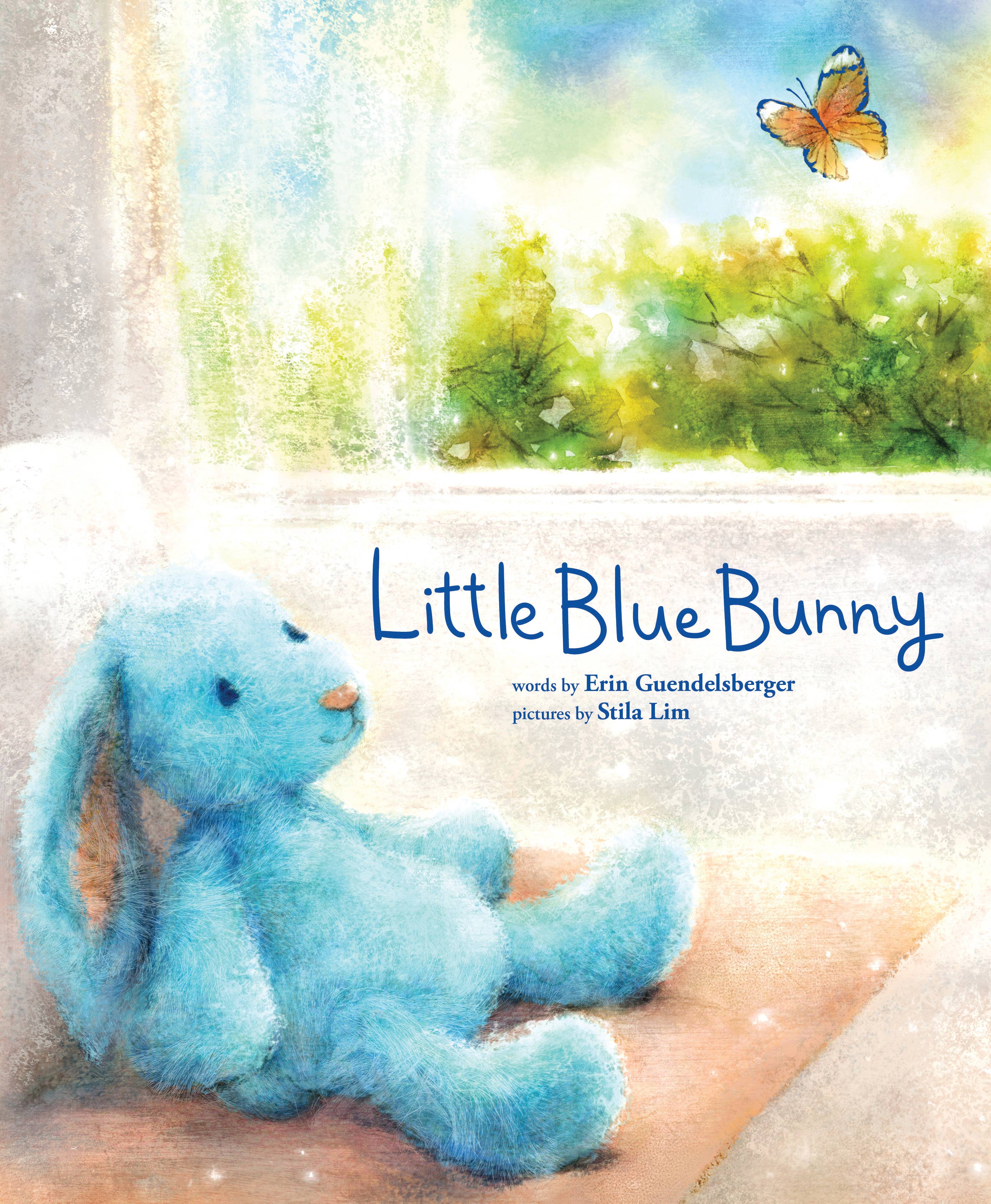 Little Blue Bunny Hardcover Picture Book - Clearance