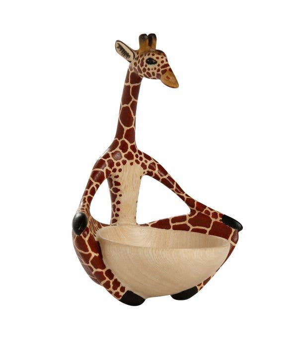 Yoga Giraffe Bowl