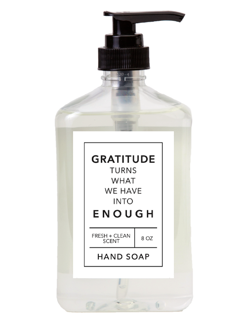 8 oz Gratitude Hand Soap