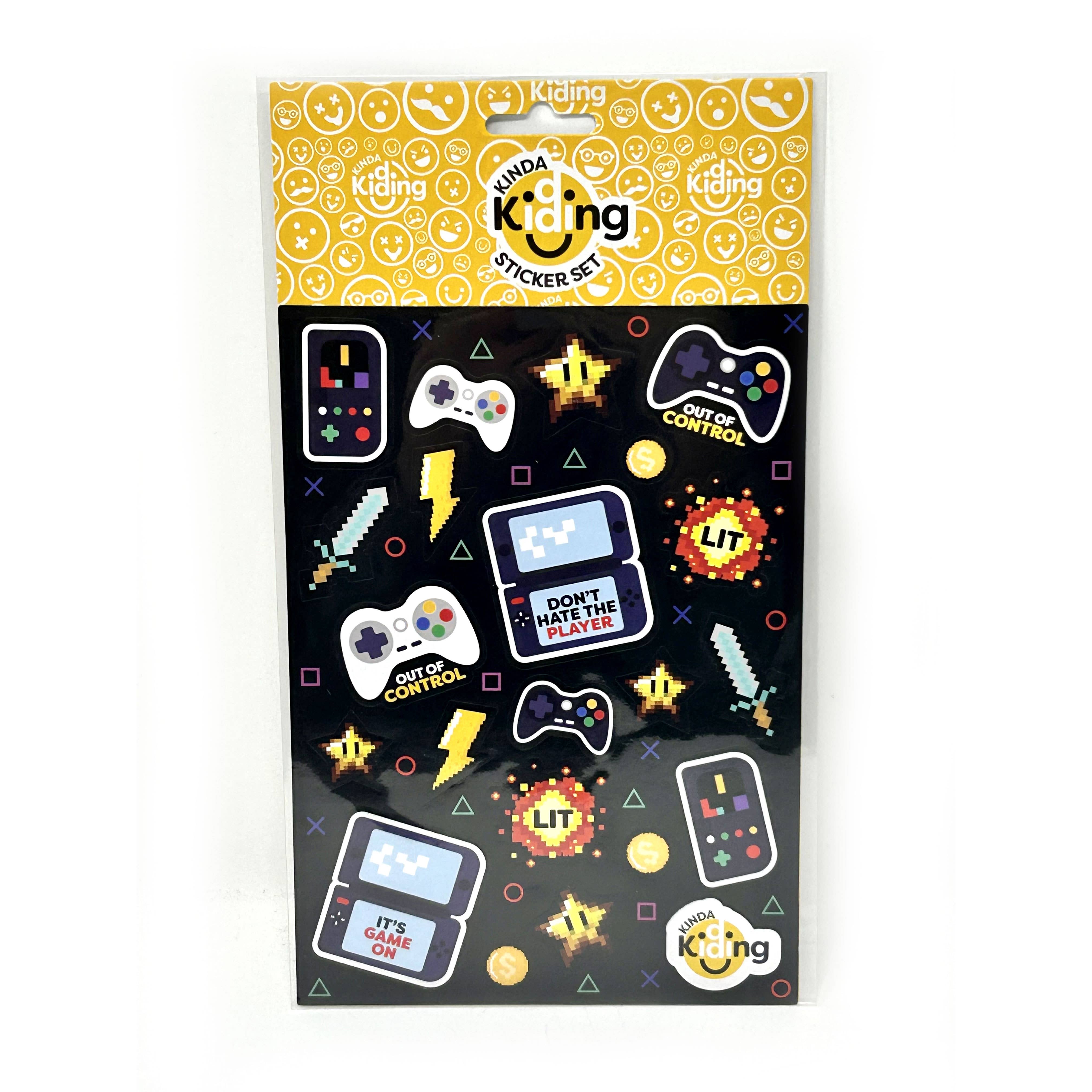 Gamer Sticker Set