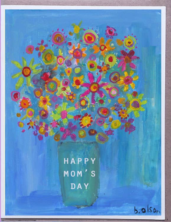 Happy Mom Day Greeting Card