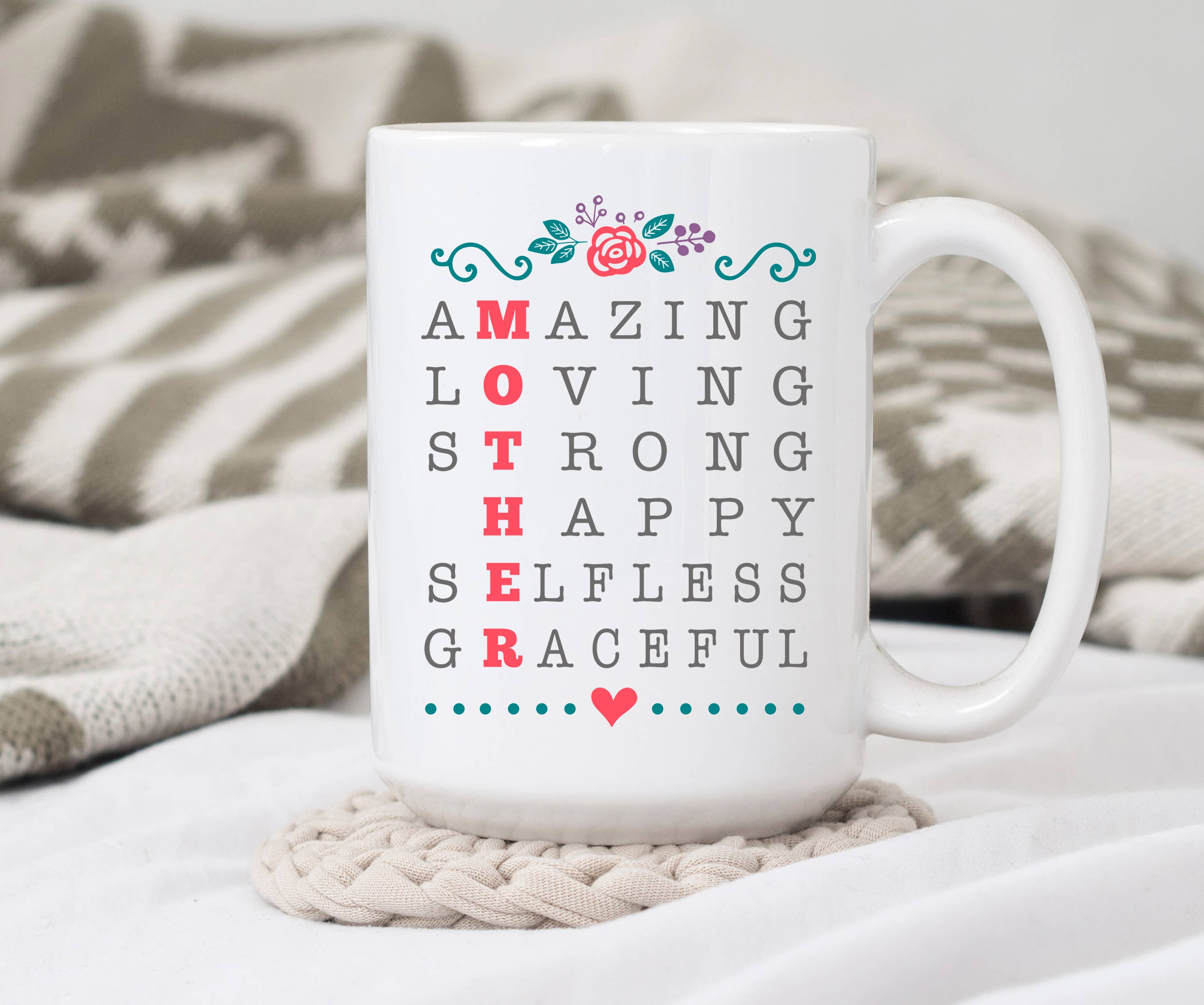 Mother Word Puzzle Mug