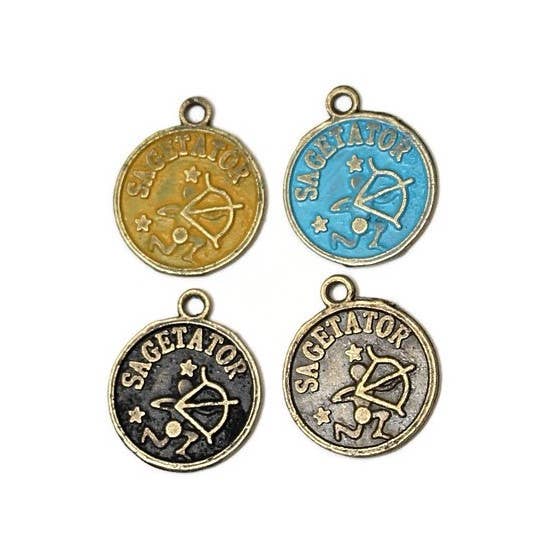Zodiac Sagittarius Charm - Bracelet, Necklace, Charm Only