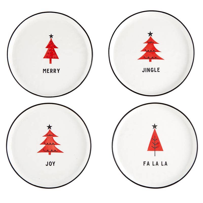 Holiday Dish Set Of 4 - Clearance