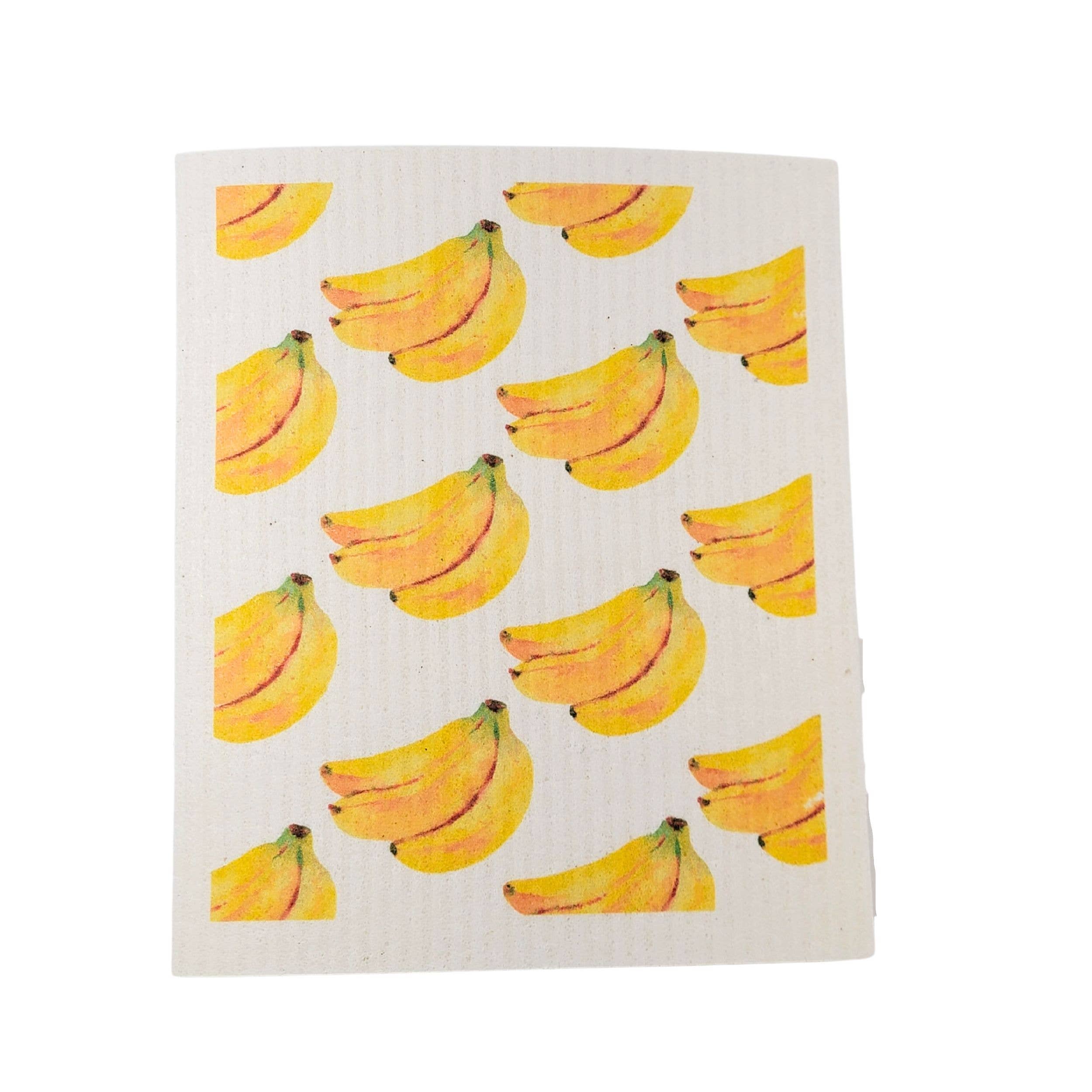Driftless Studios - Patterned Banana Kitchen Swedish Dish Towels