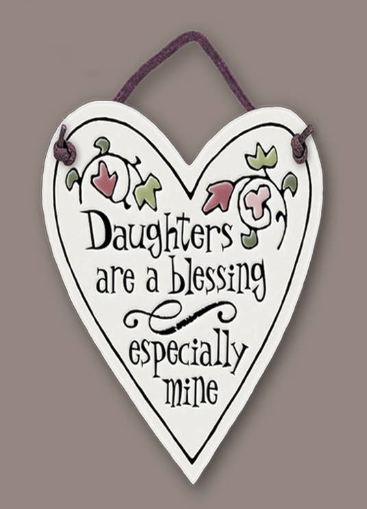 Daughters Are A Blessing Wall Art