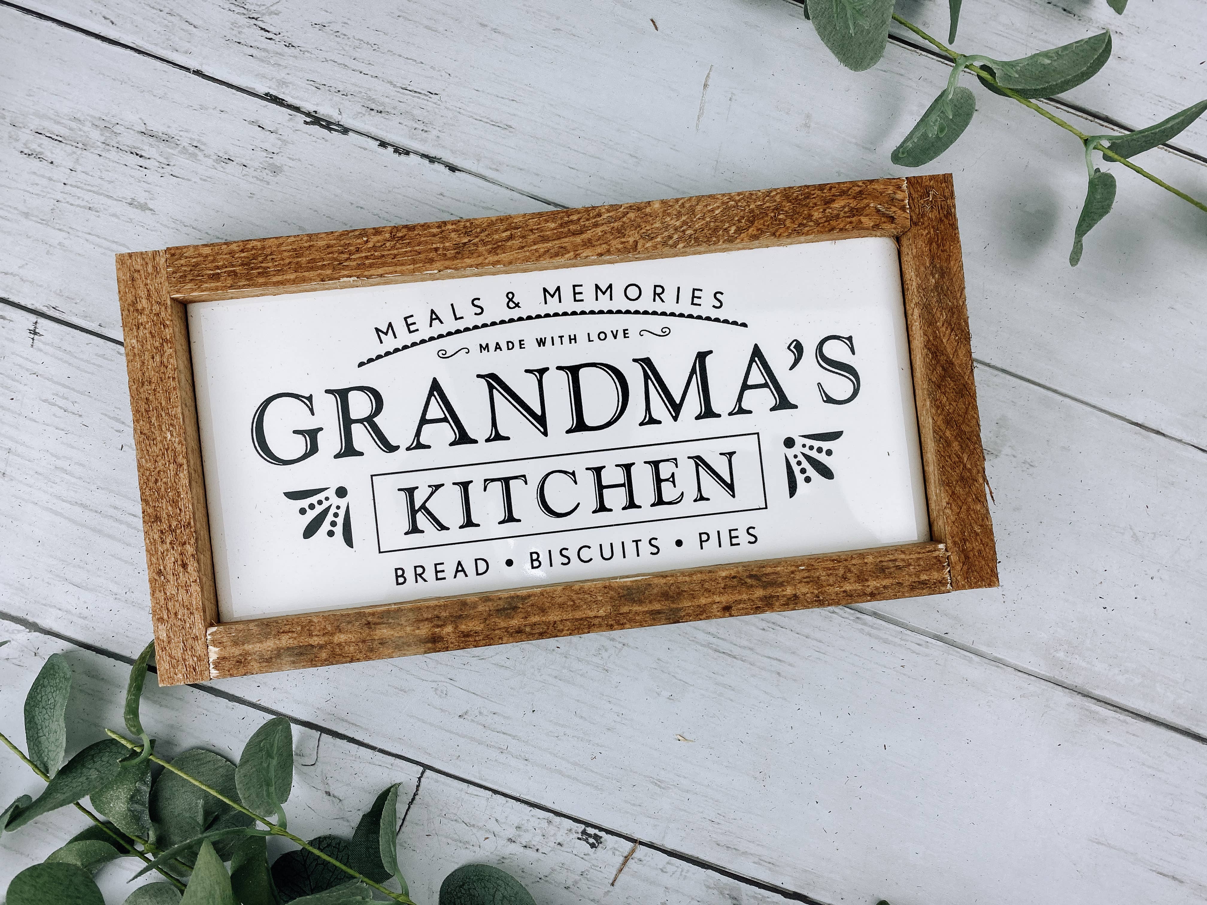 Grandmas Kitchen Subway Tile Sign