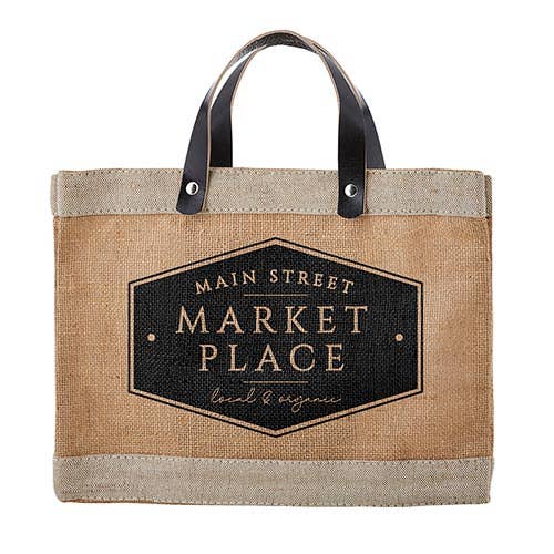 Main Street Market Place Canvas Tote