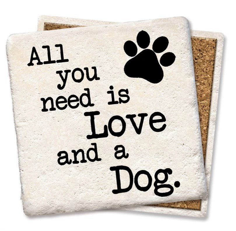 All You Need Is Love And A Dog Coaster