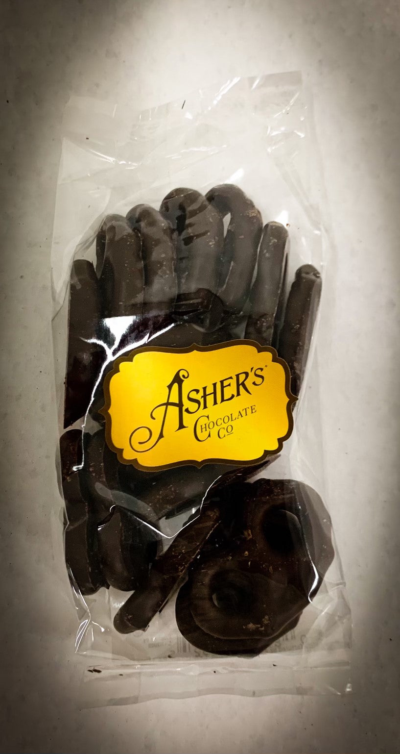 Asher Dark Chocolate Smothered Pretzels