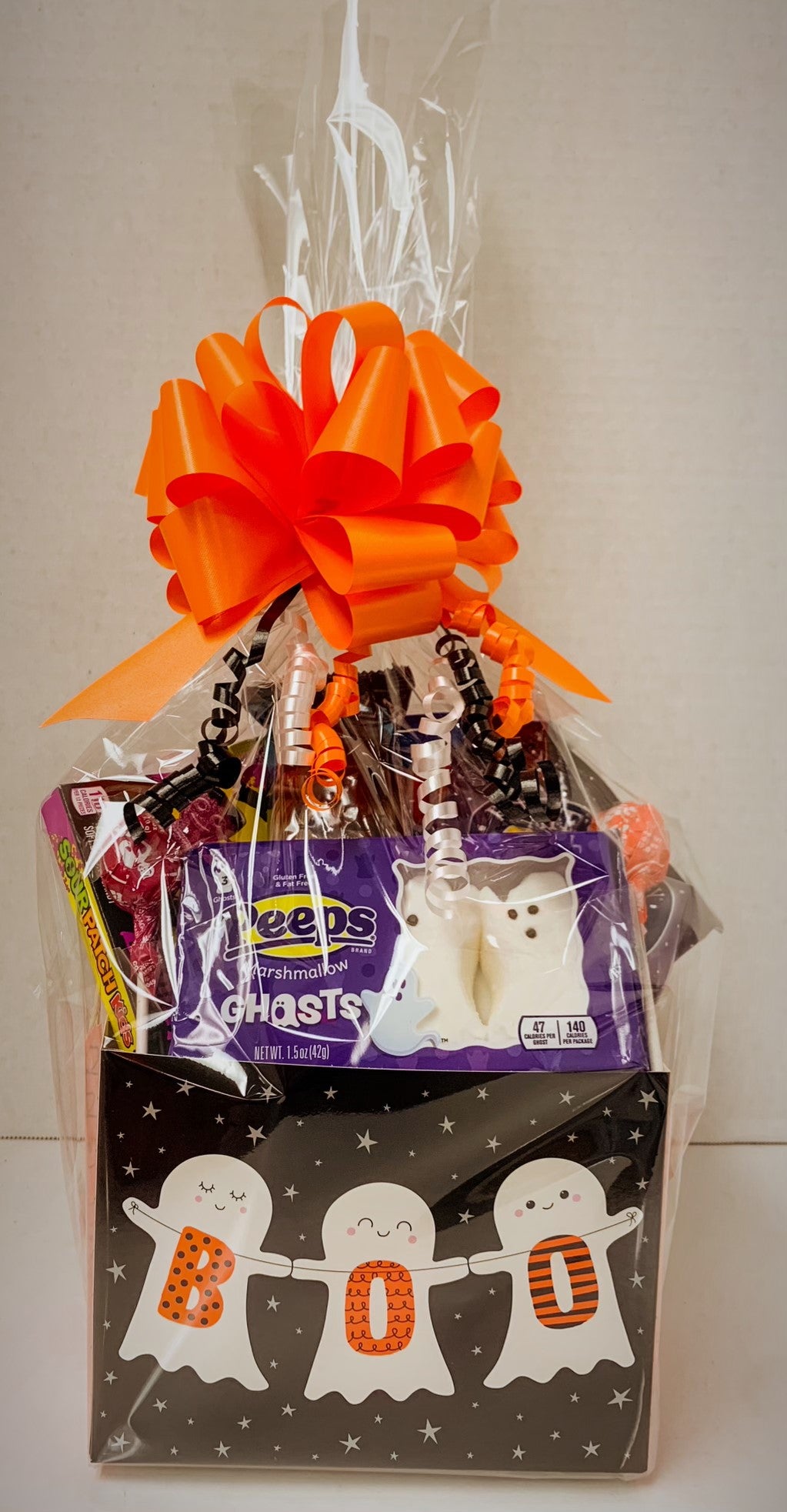 Halloween Boo Basket, Thanksgiving Gifts, Fall Gift Box, Halloween