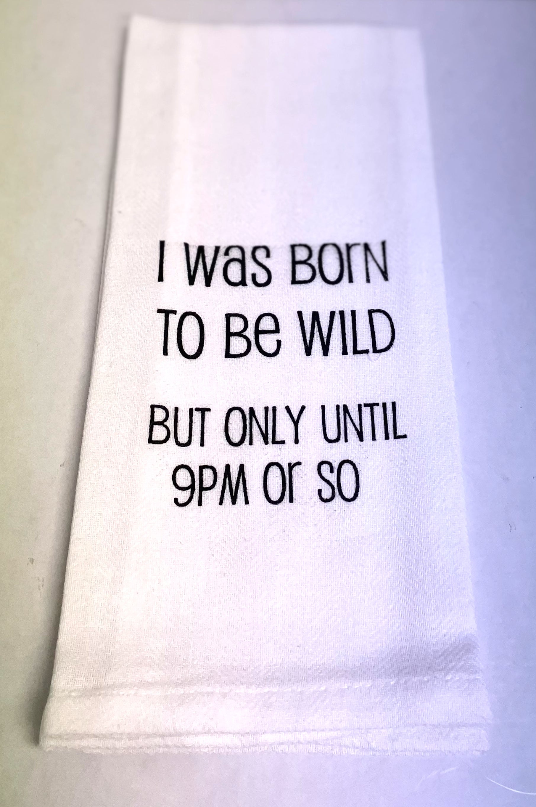 I Was Born To Be Wild... Kitchen Towel