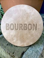 Bourbon Leather Coaster