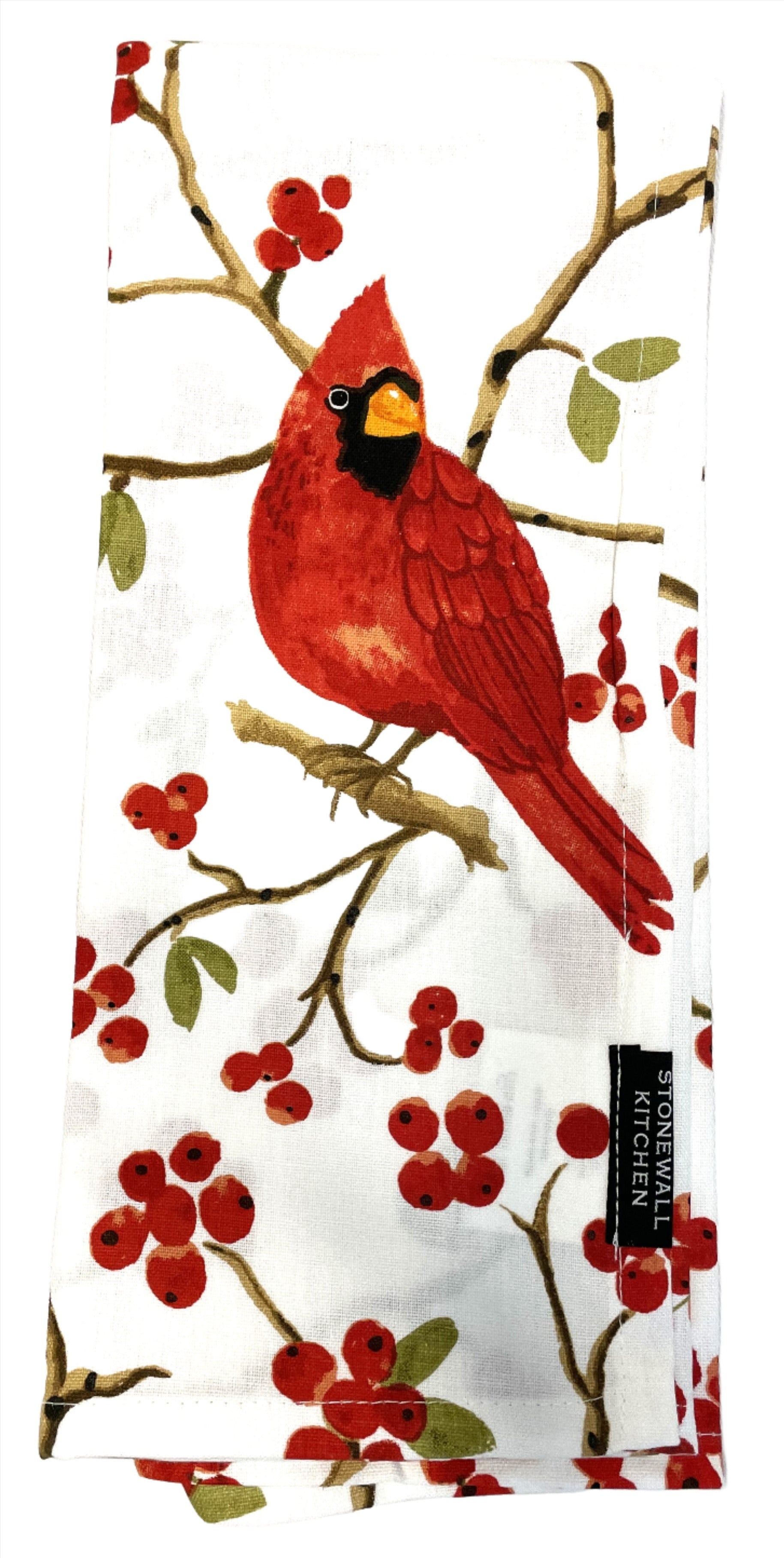 Gingiber Cardinal Tea Towel